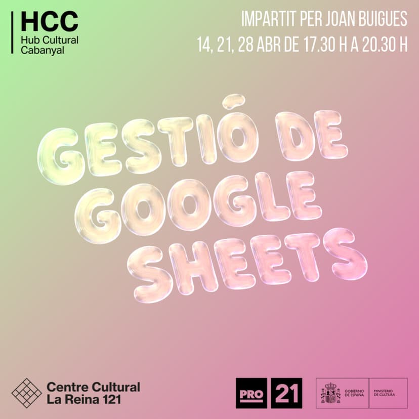 Gestió de Google Sheets